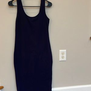 Blue tank dress